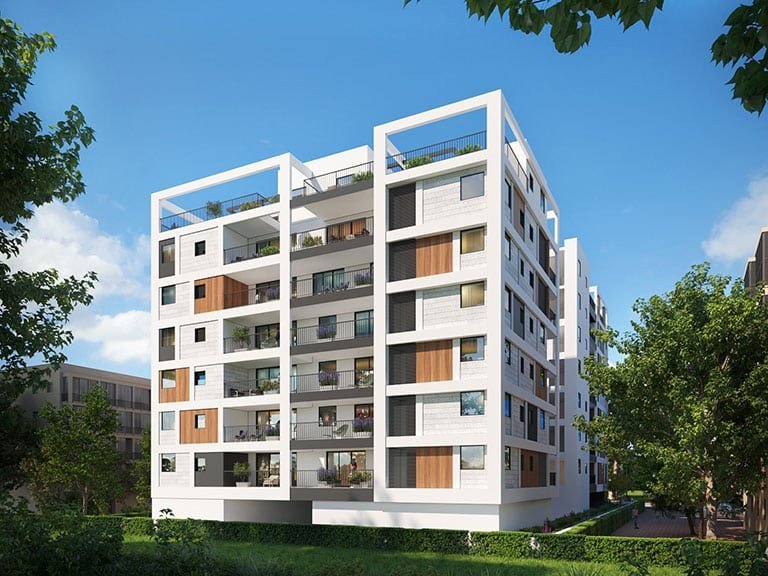 Borochov 15–17, Central Ra'anana