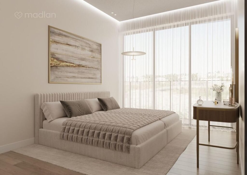 Ein Tzurim 4, Arnona, bedroom (developer rendering)
