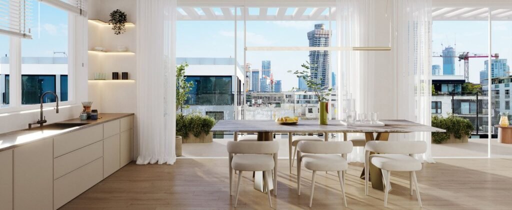 Mossinson 10 12 by Eco City, new construction in Tel Aviv (interior)